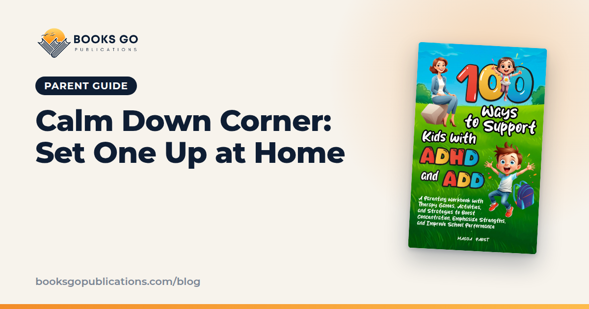 Calm Down Corner: How to Set One Up at Home