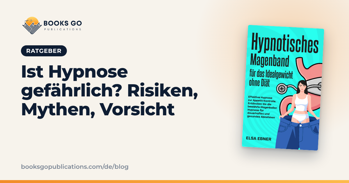 Ist Hypnose gefährlich? Risiken, Mythen, Vorsicht