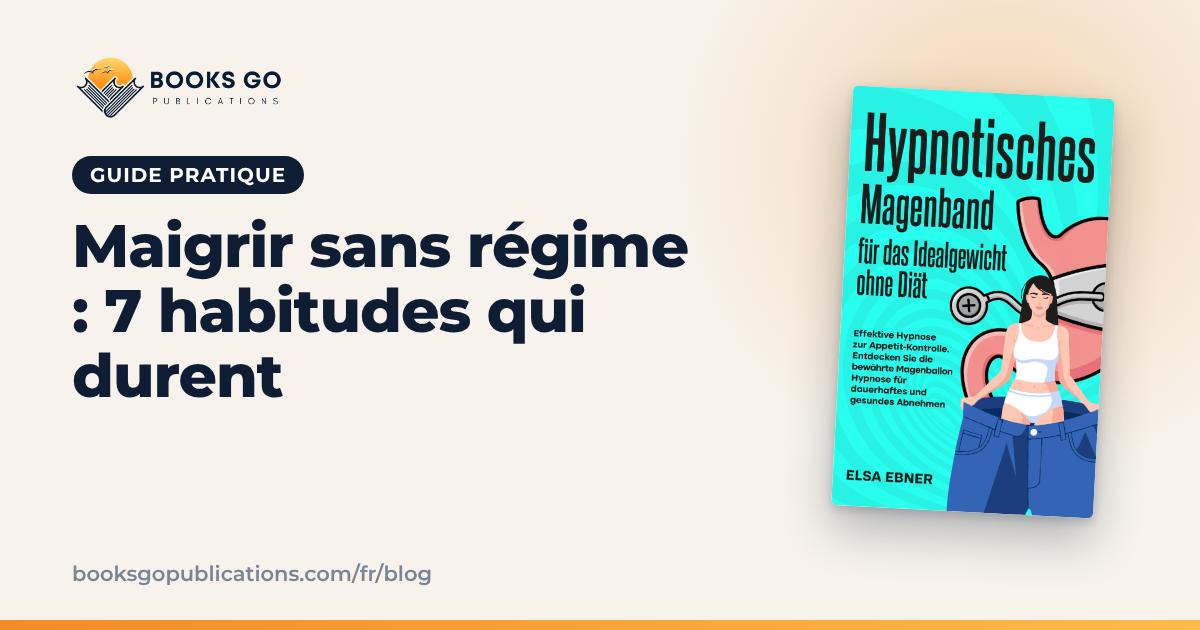 Maigrir sans régime : 7 habitudes qui durent