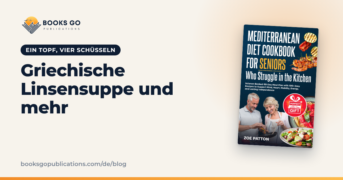 Griechische Linsensuppe: Rezept und 2 weitere Suppen