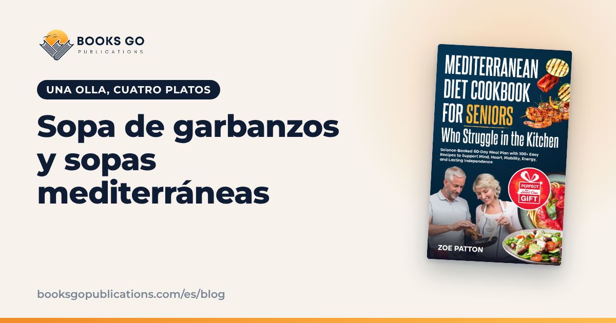 Sopa de garbanzos: receta y 2 sopas mediterráneas