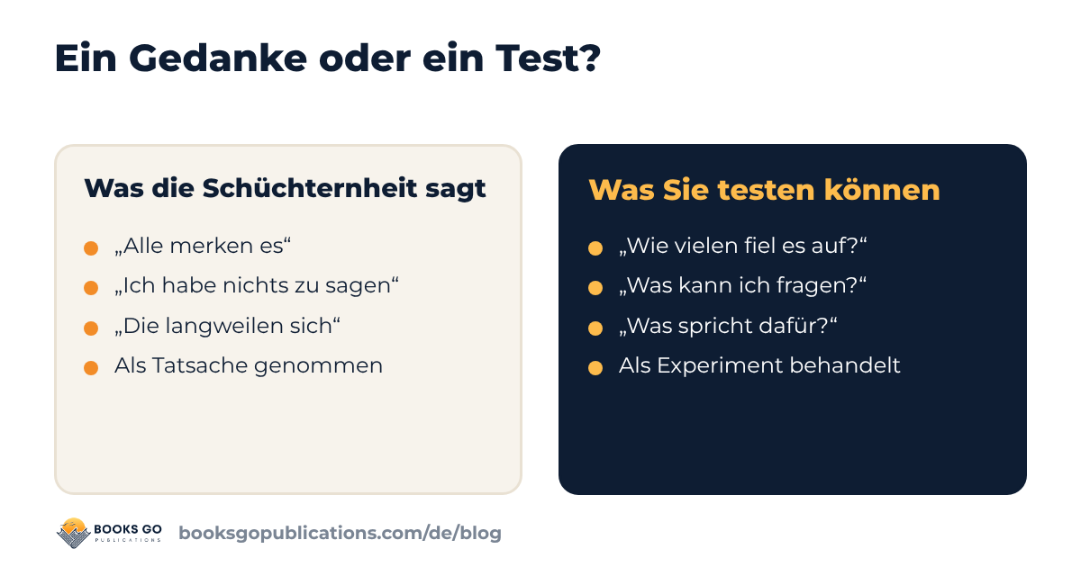 Was die Schüchternheit sagt und was Sie testen können: Gedanken und Experimente