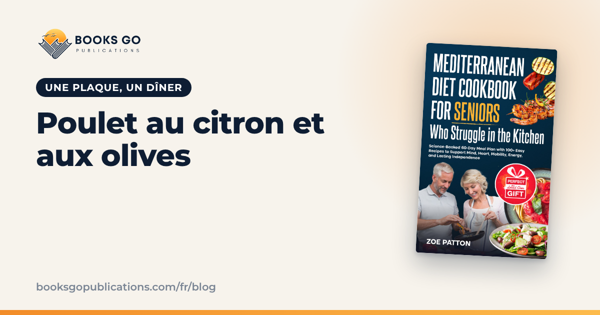 Poulet au citron et aux olives : recette en une plaque