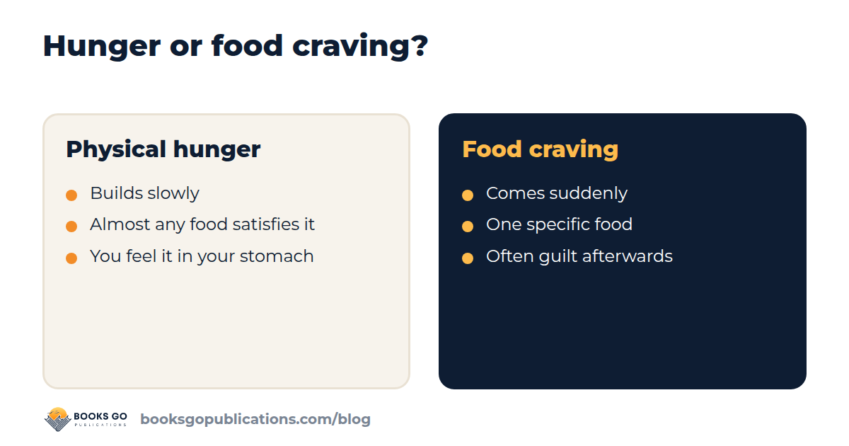 Physical hunger or a food craving: the differences side by side